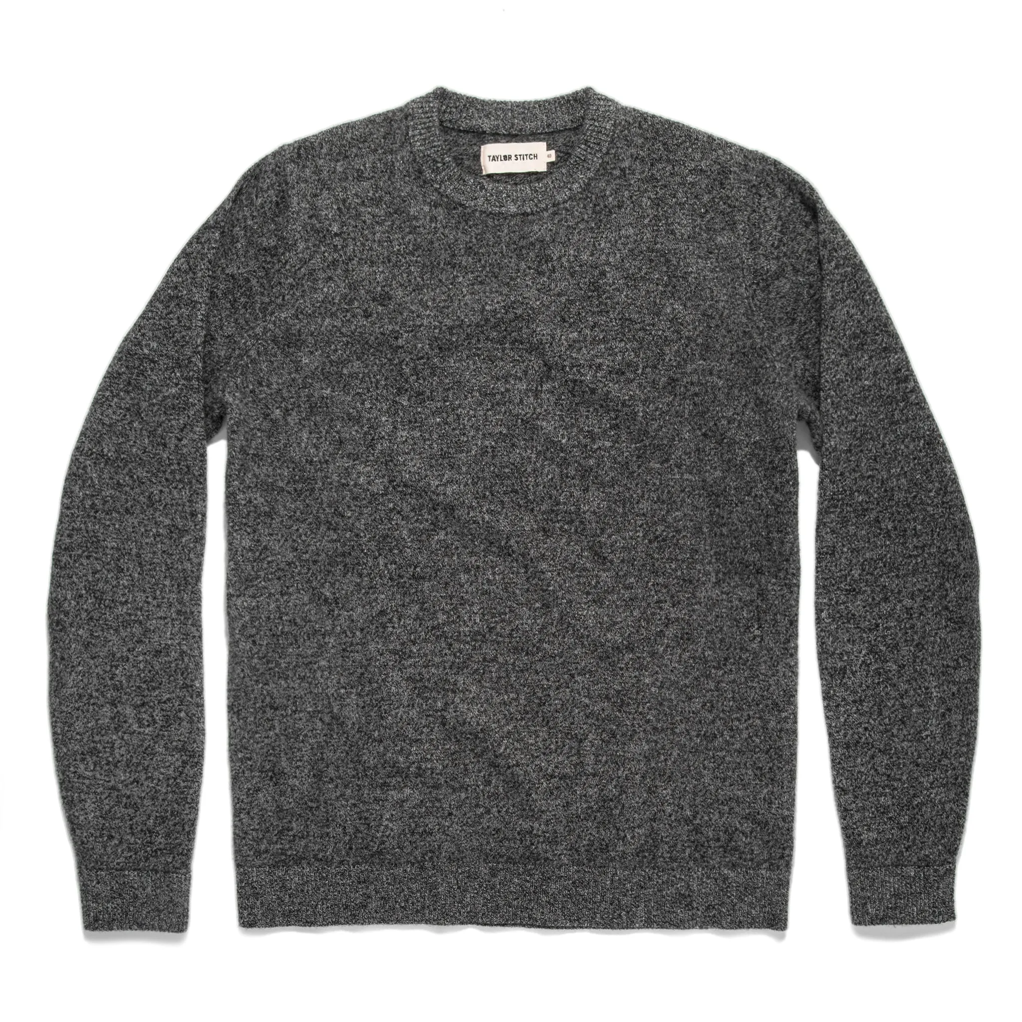 The Lodge Sweater in Charcoal sold by Taylor Stitch