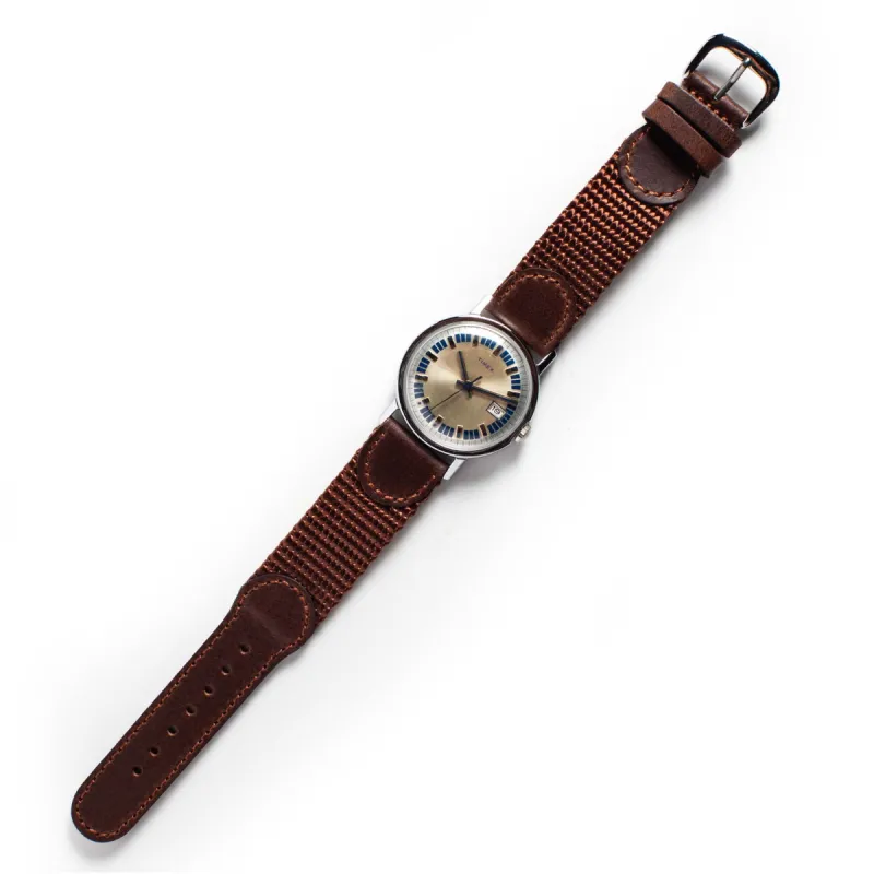 1974 Timex Mercury Calendar Silver sold by Taylor Stitch