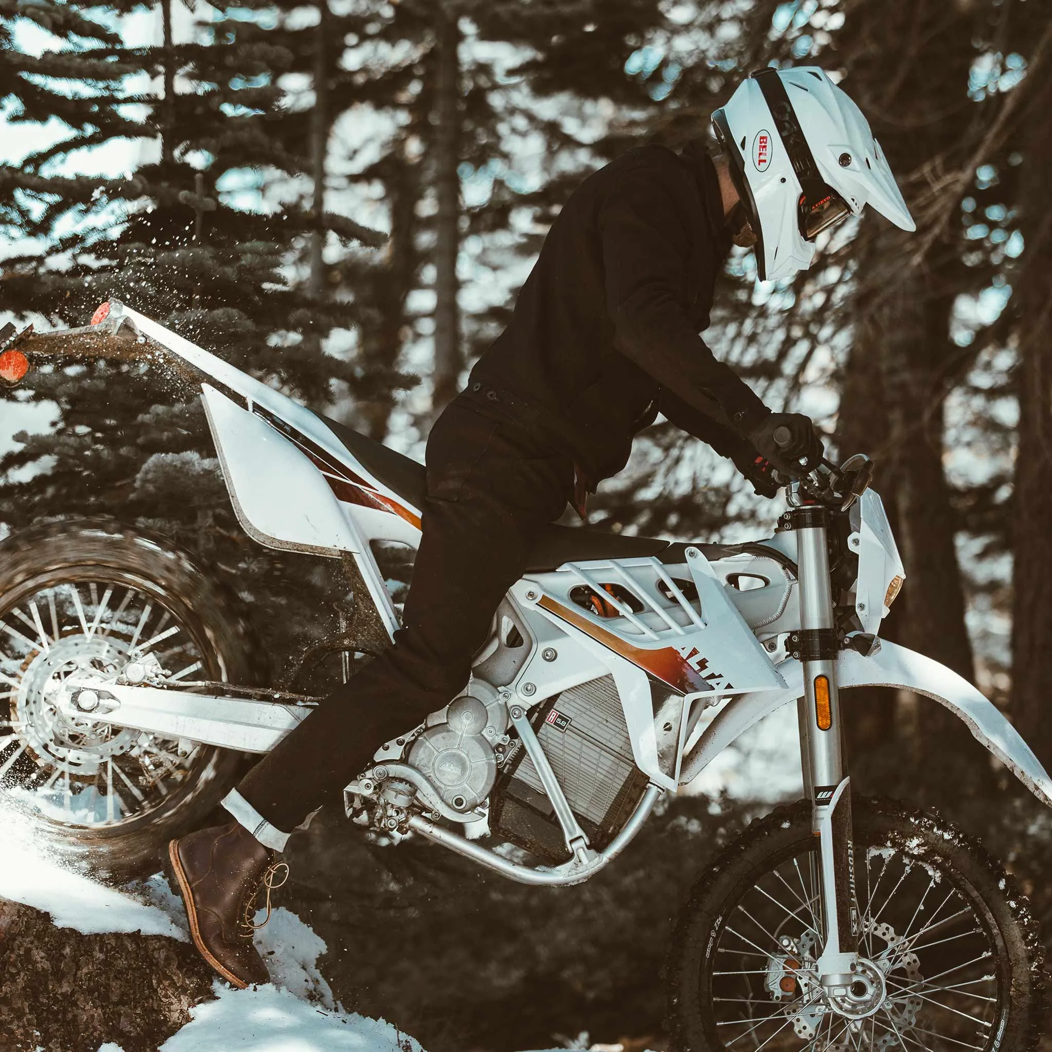 The Cap Toe Moto Boot in Brown Steerhide sold by Taylor Stitch product image thumbnail 3