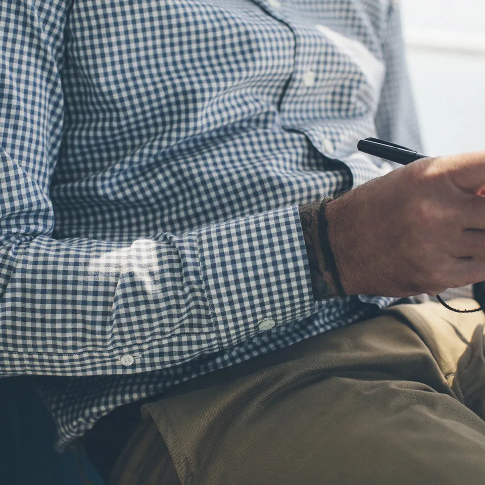 The Hyde in Glacier West Coast Gingham sold by Taylor Stitch product image thumbnail 2