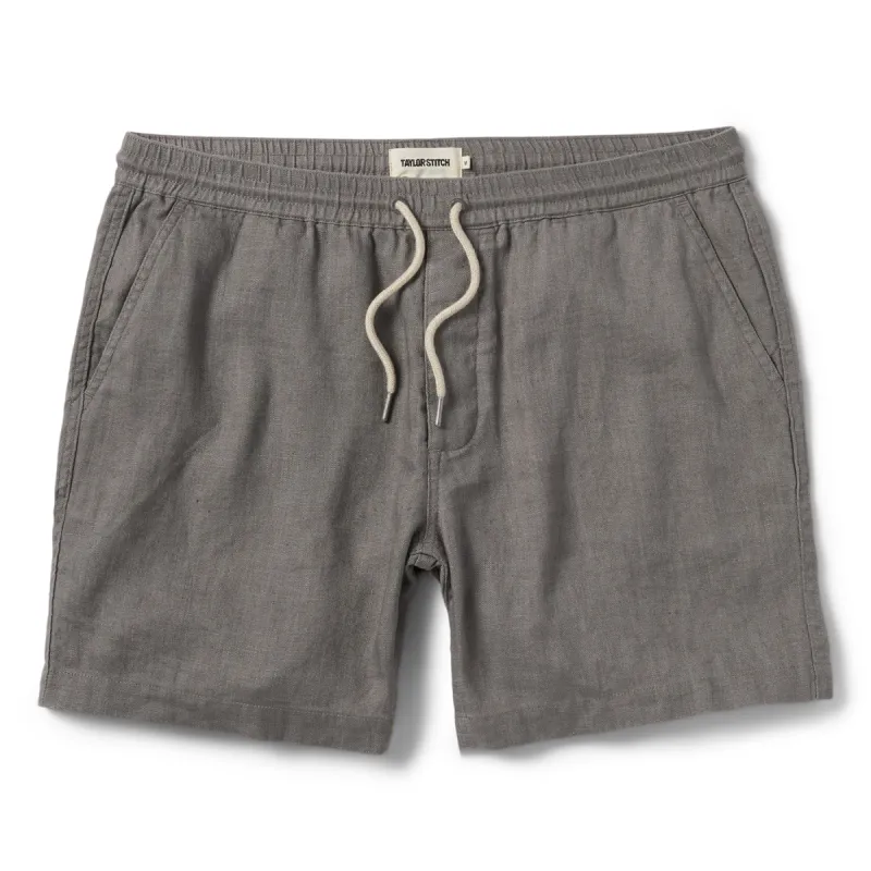 The Apres Short in Ash Hemp sold by Taylor Stitch