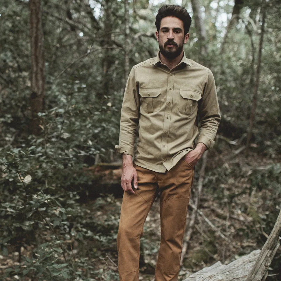 Khaki Twill Highlands Shirt sold by Taylor Stitch product image thumbnail 2