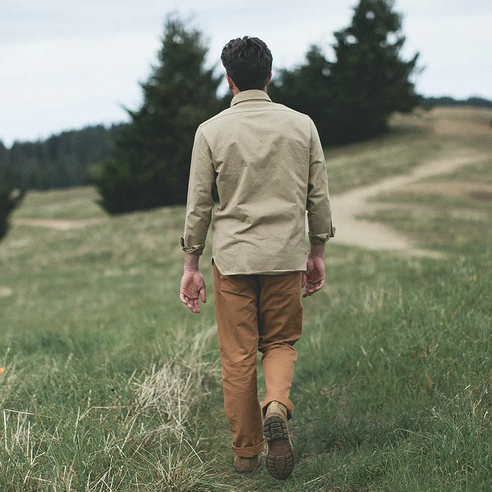 Khaki Twill Highlands Shirt sold by Taylor Stitch product image thumbnail 4