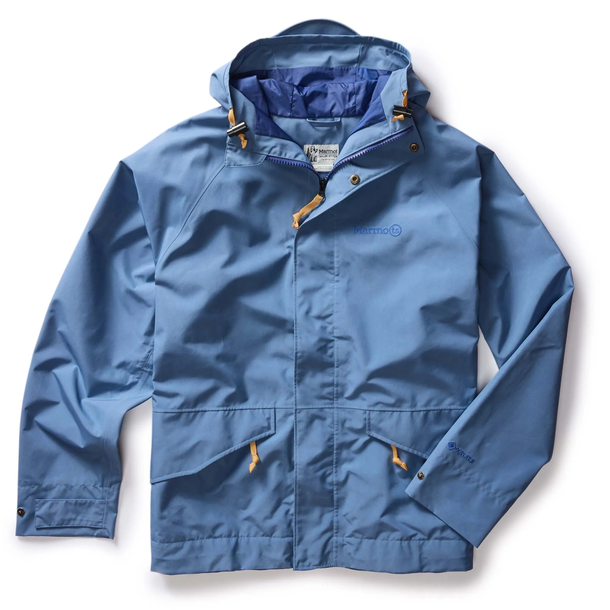 The Owens Parka in Moonlight Gore-Tex sold by Taylor Stitch
