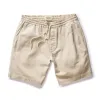 The Apres Short in Organic Aged Stone Foundation Twill sold by Taylor Stitch