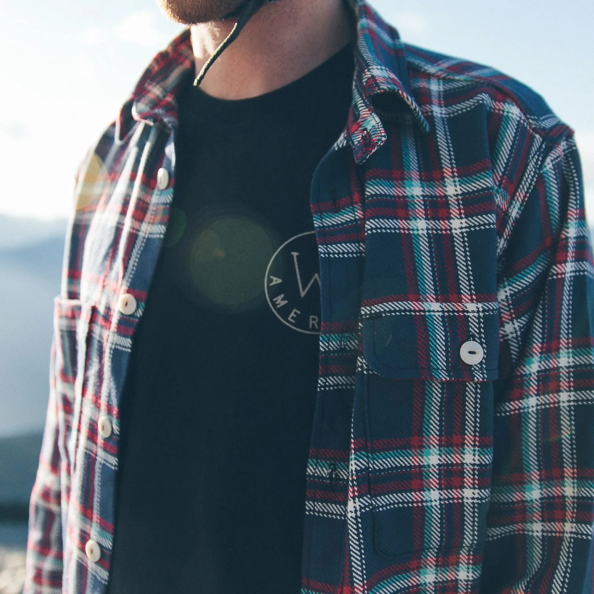 The Triple Needle Moto Utility Shirt in Navy sold by Taylor Stitch product image thumbnail 4