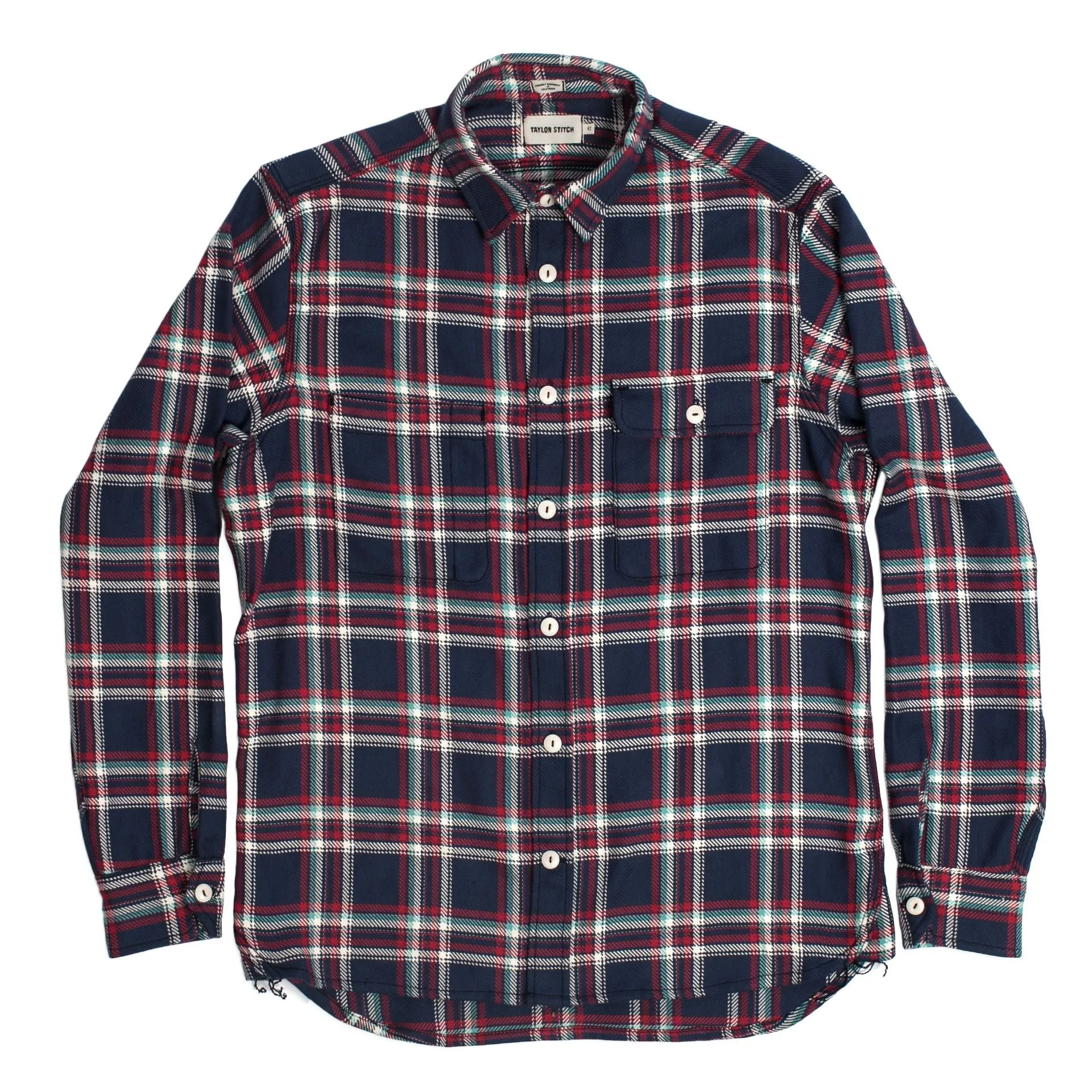 The Triple Needle Moto Utility Shirt in Navy sold by Taylor Stitch product image thumbnail 3