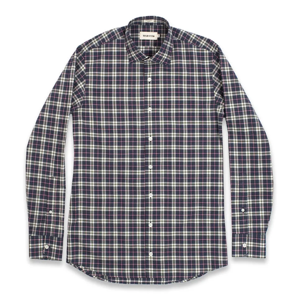 The Hyde in Navy Washed Poplin sold by Taylor Stitch product image thumbnail 3