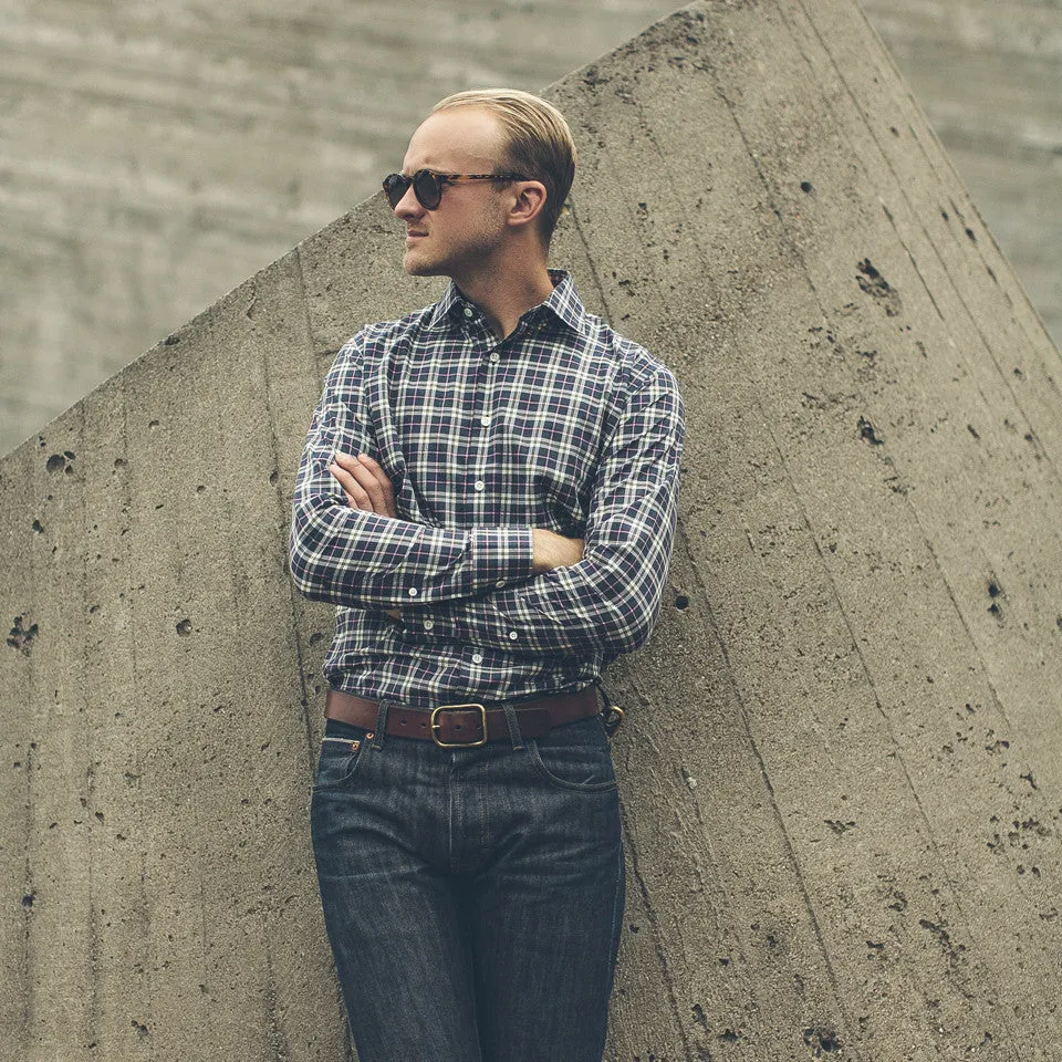 The Hyde in Navy Washed Poplin sold by Taylor Stitch product image thumbnail 4