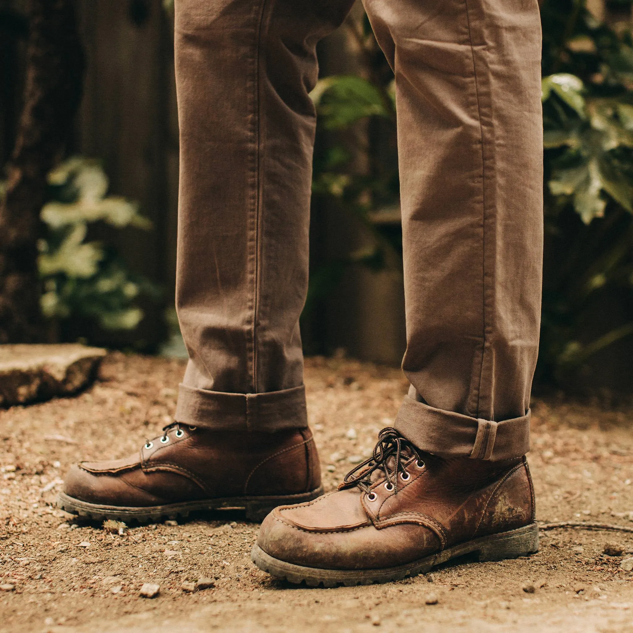 The Democratic Foundation Pant in Organic Espresso sold by Taylor Stitch product image thumbnail 5