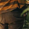 The Democratic Foundation Pant in Organic Espresso sold by Taylor Stitch