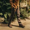 The Democratic Foundation Pant in Organic Espresso sold by Taylor Stitch