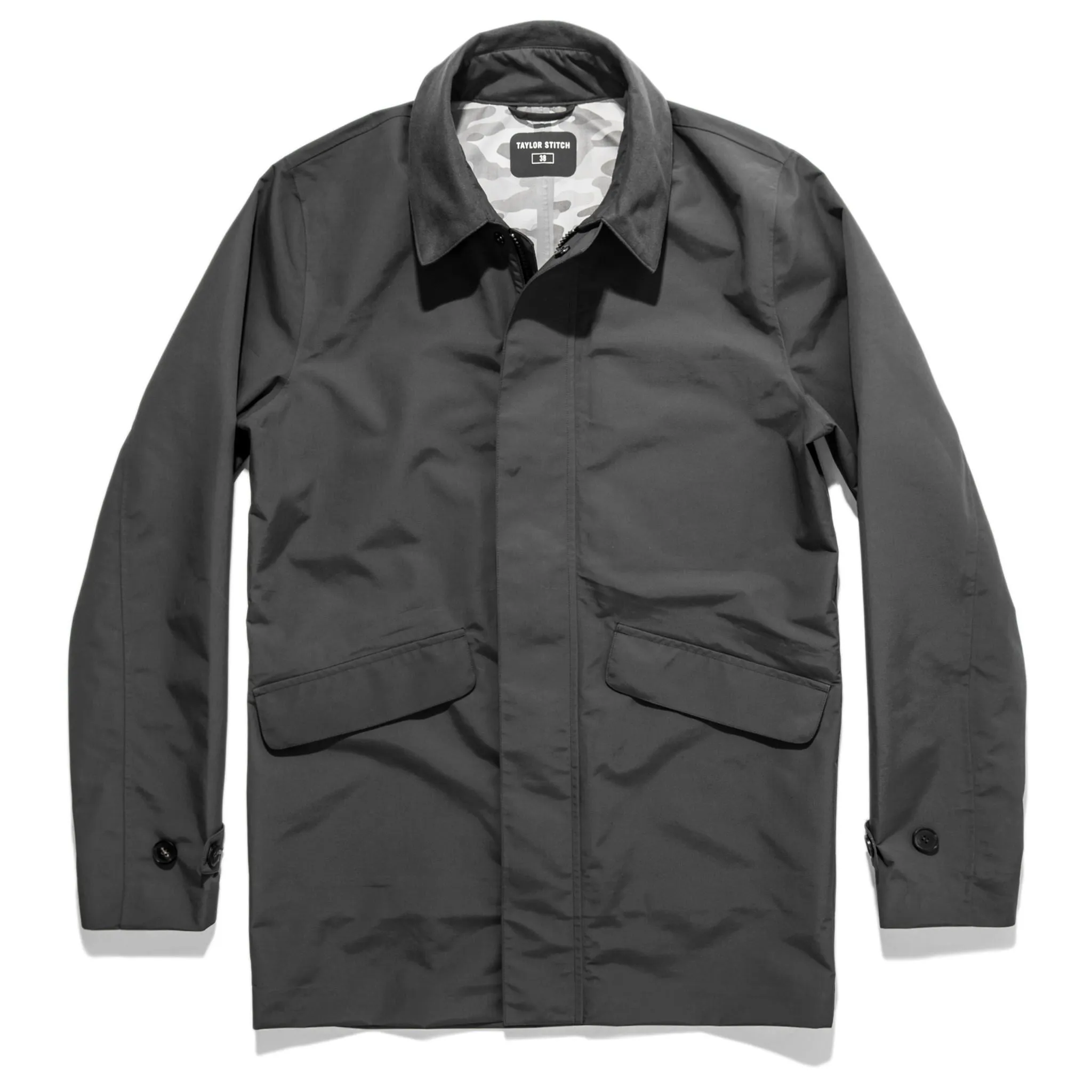 The Primrose Jacket in Charcoal sold by Taylor Stitch