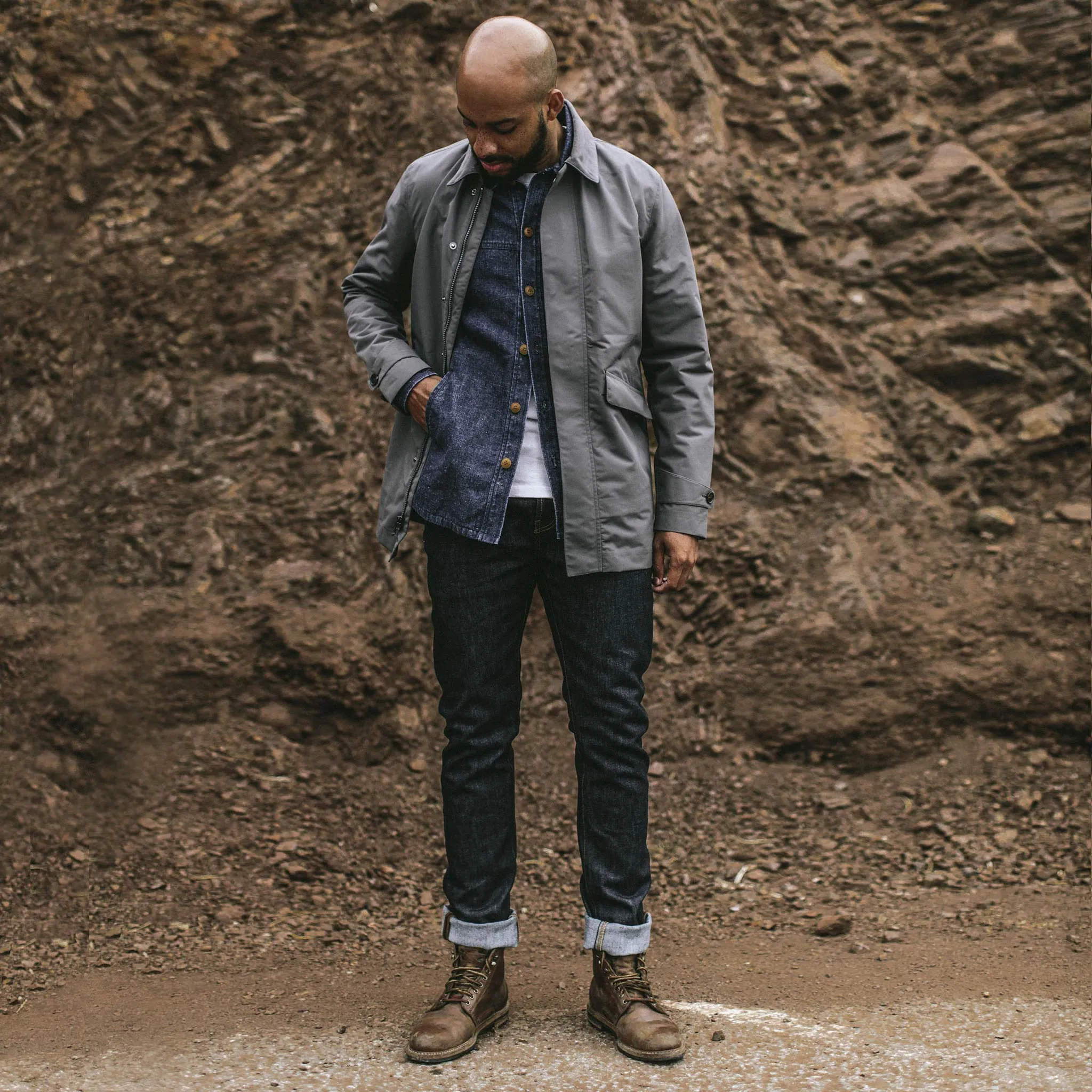 The Primrose Jacket in Charcoal sold by Taylor Stitch product image thumbnail 2