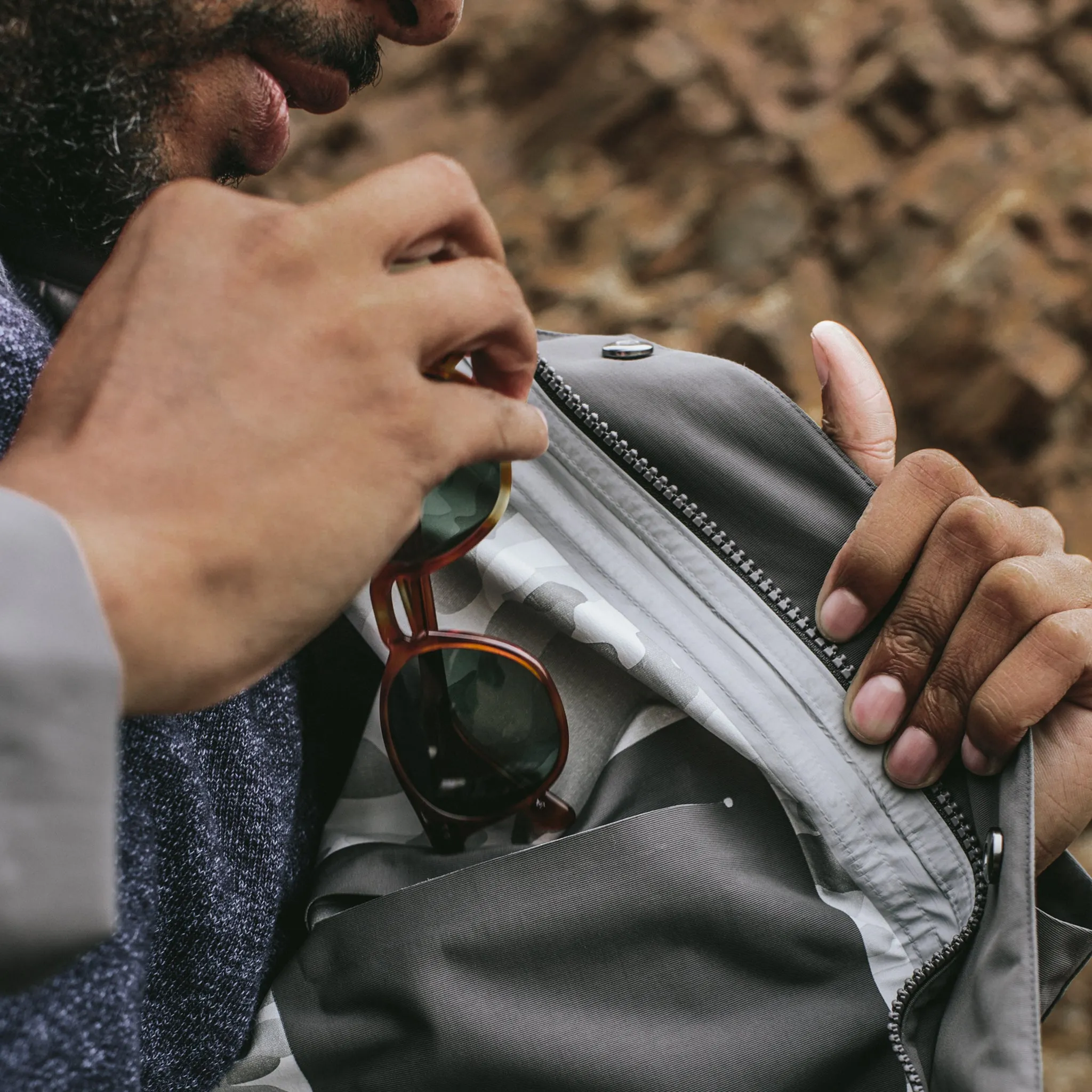 The Primrose Jacket in Charcoal sold by Taylor Stitch product image thumbnail 3