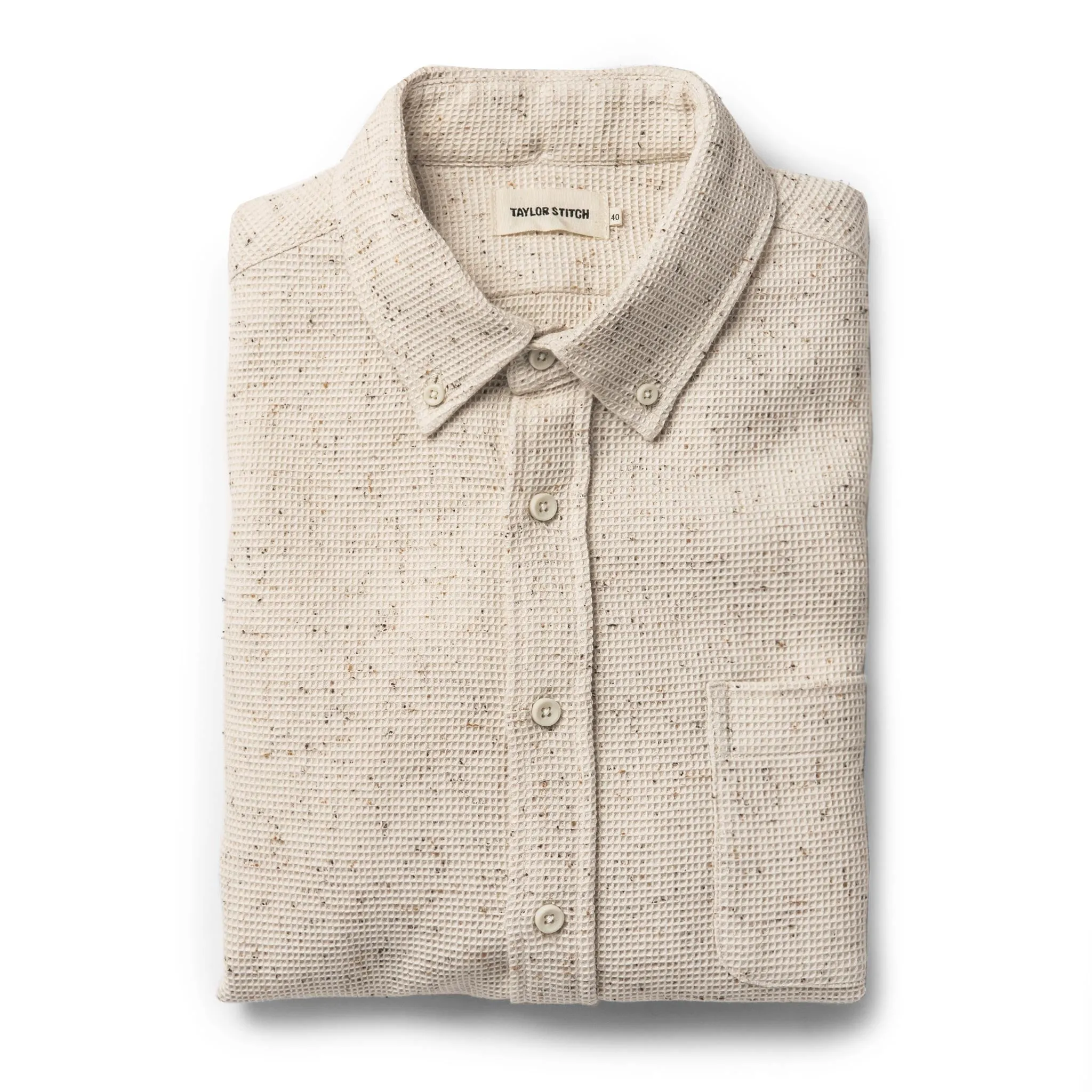 The Jack in Natural Waffle sold by Taylor Stitch