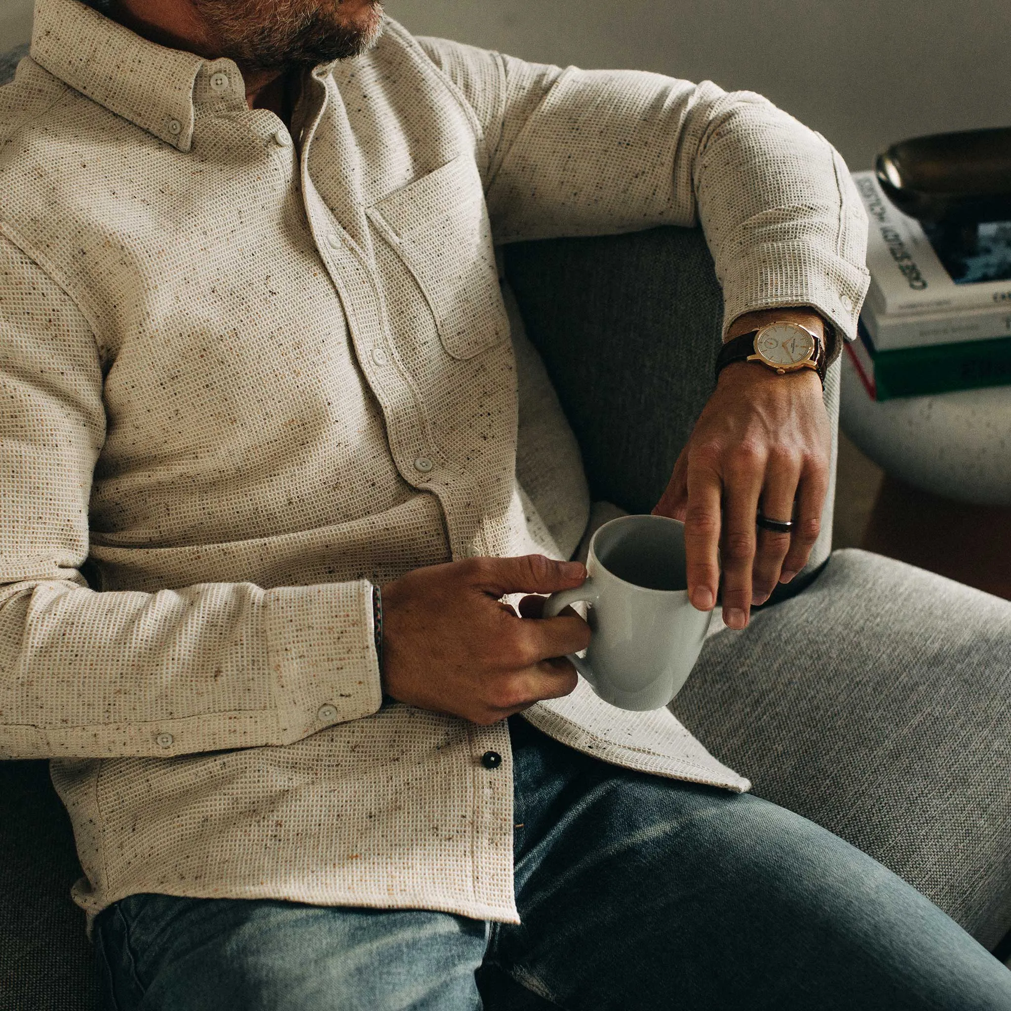 The Jack in Natural Waffle sold by Taylor Stitch product image thumbnail 3