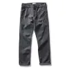 The Camp Pant in Coal Chipped Canvas sold by Taylor Stitch