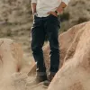 The Camp Pant in Coal Chipped Canvas sold by Taylor Stitch