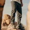 The Camp Pant in Coal Chipped Canvas sold by Taylor Stitch
