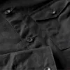 The Project Jacket in Black Water Repellent Canvas sold by Taylor Stitch