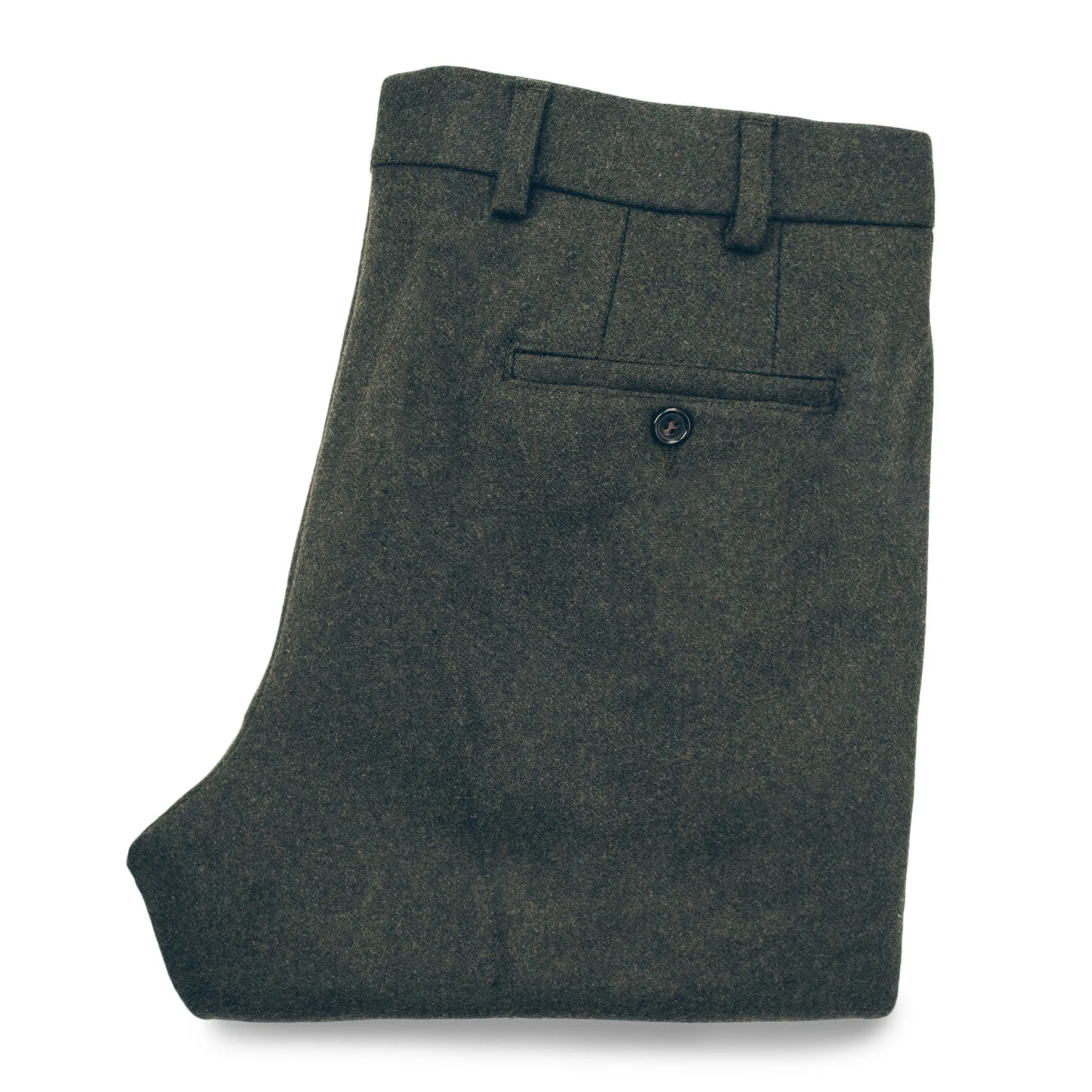 The Telegraph Trouser in Olive Wool sold by Taylor Stitch product image thumbnail 5