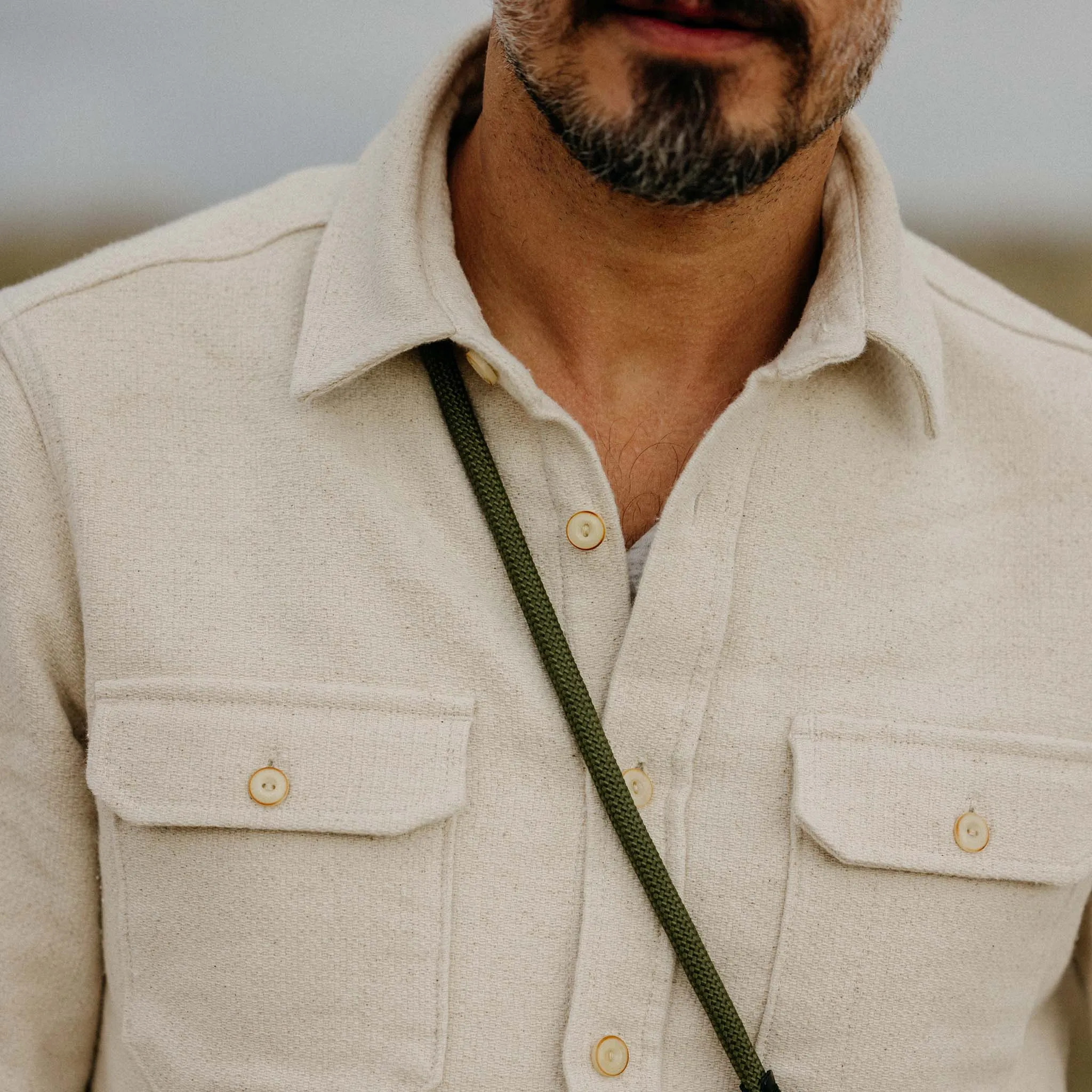 The Division Shirt in Birch sold by Taylor Stitch product image thumbnail 3