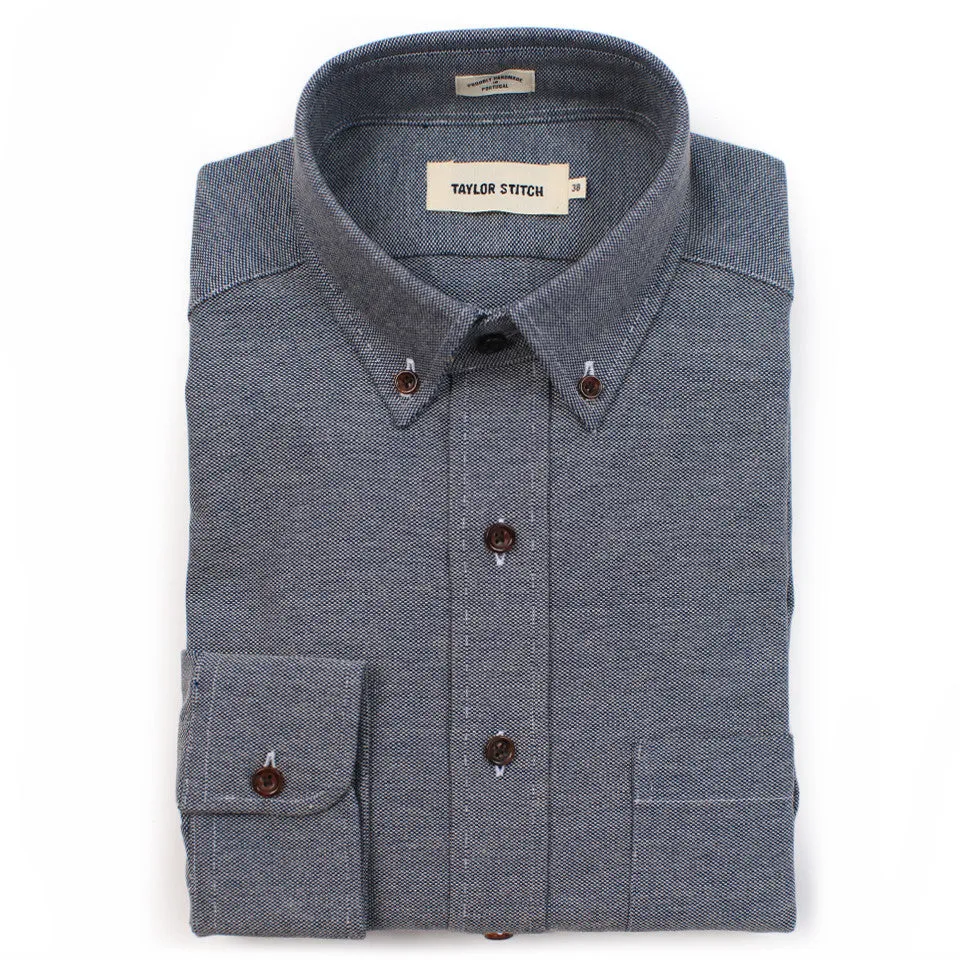 Navy Work Chambray Jack sold by Taylor Stitch