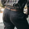 The Democratic Foundation Pant in Organic Coal sold by Taylor Stitch