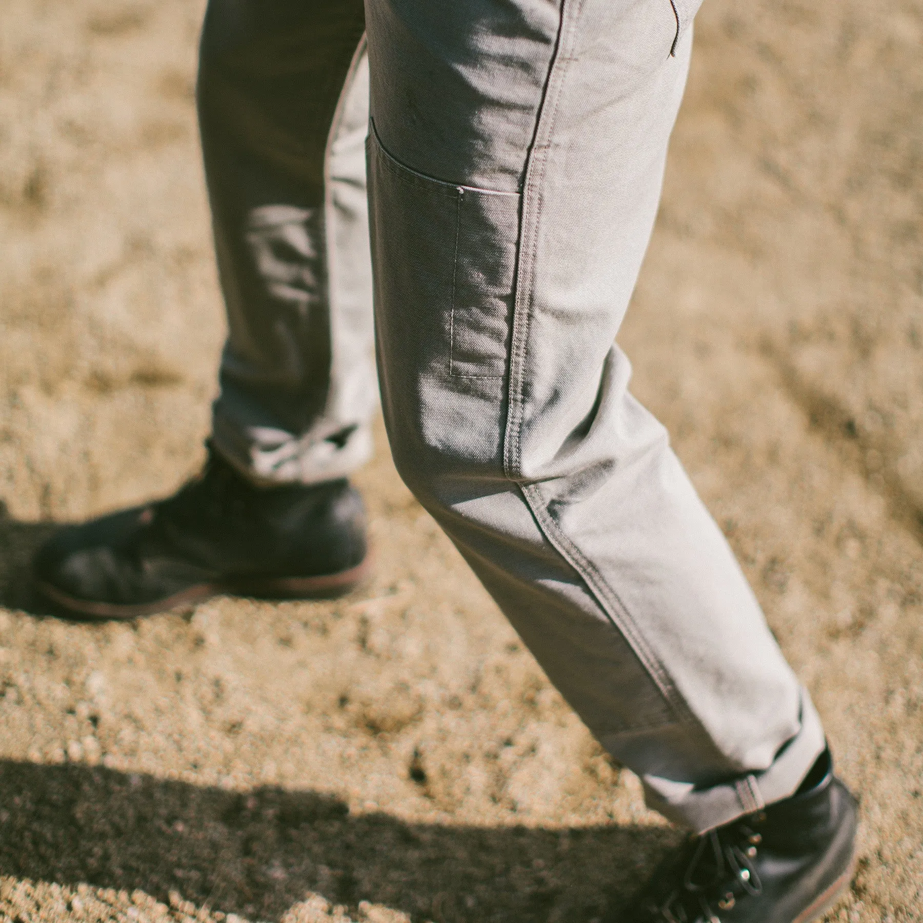 The Chore Pant in Washed Ash sold by Taylor Stitch product image thumbnail 4