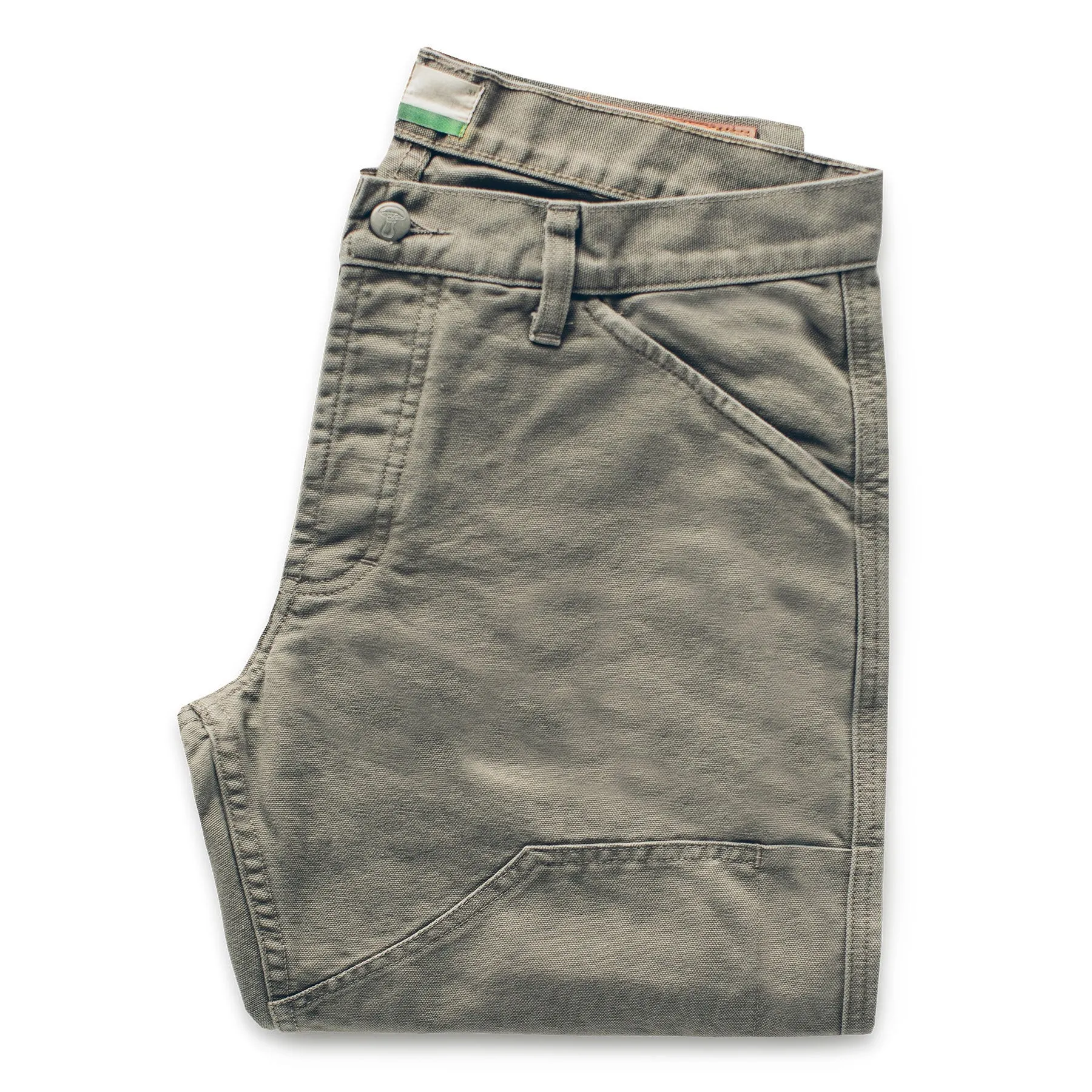 The Chore Pant in Washed Ash sold by Taylor Stitch