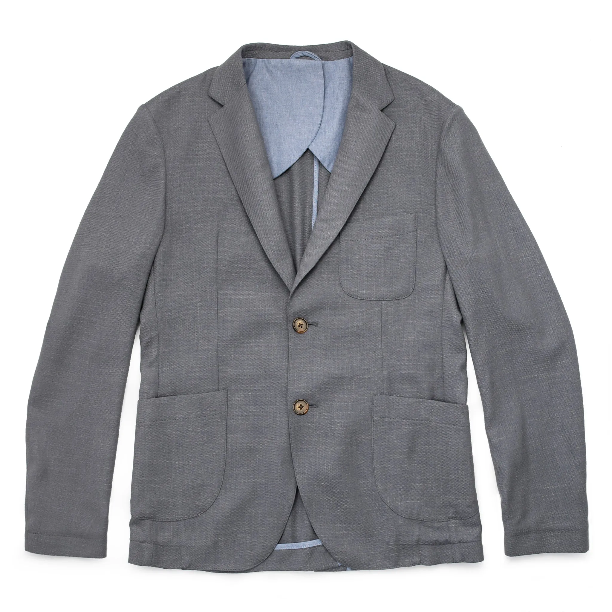 The Telegraph Jacket in Charcoal Slub sold by Taylor Stitch
