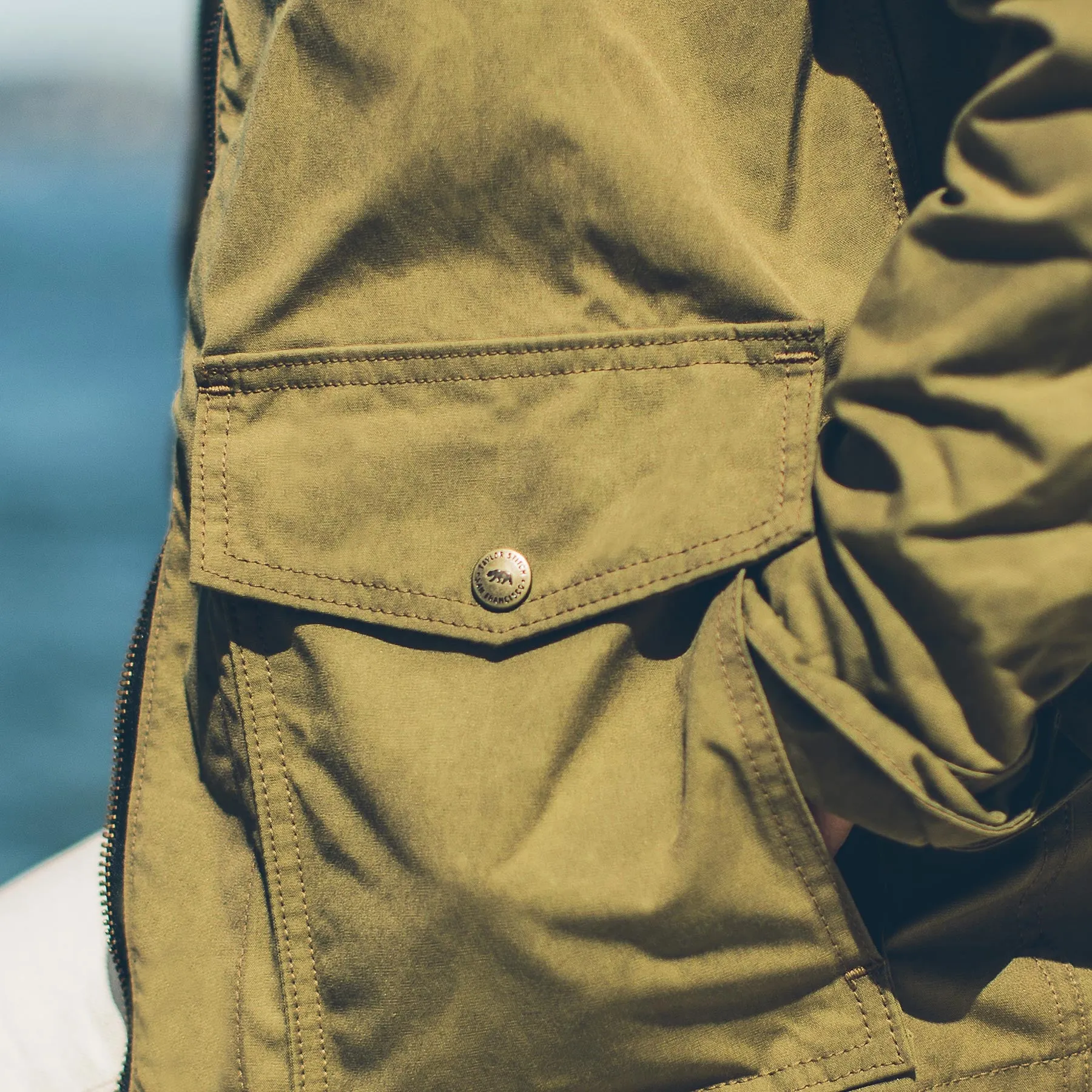 The Lighthouse Jacket in Olive sold by Taylor Stitch product image thumbnail 3