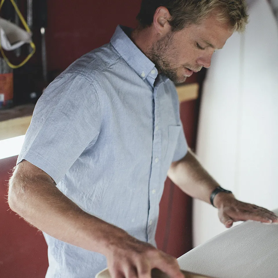 The Short Sleeve Jack in Light Blue sold by Taylor Stitch product image thumbnail 5