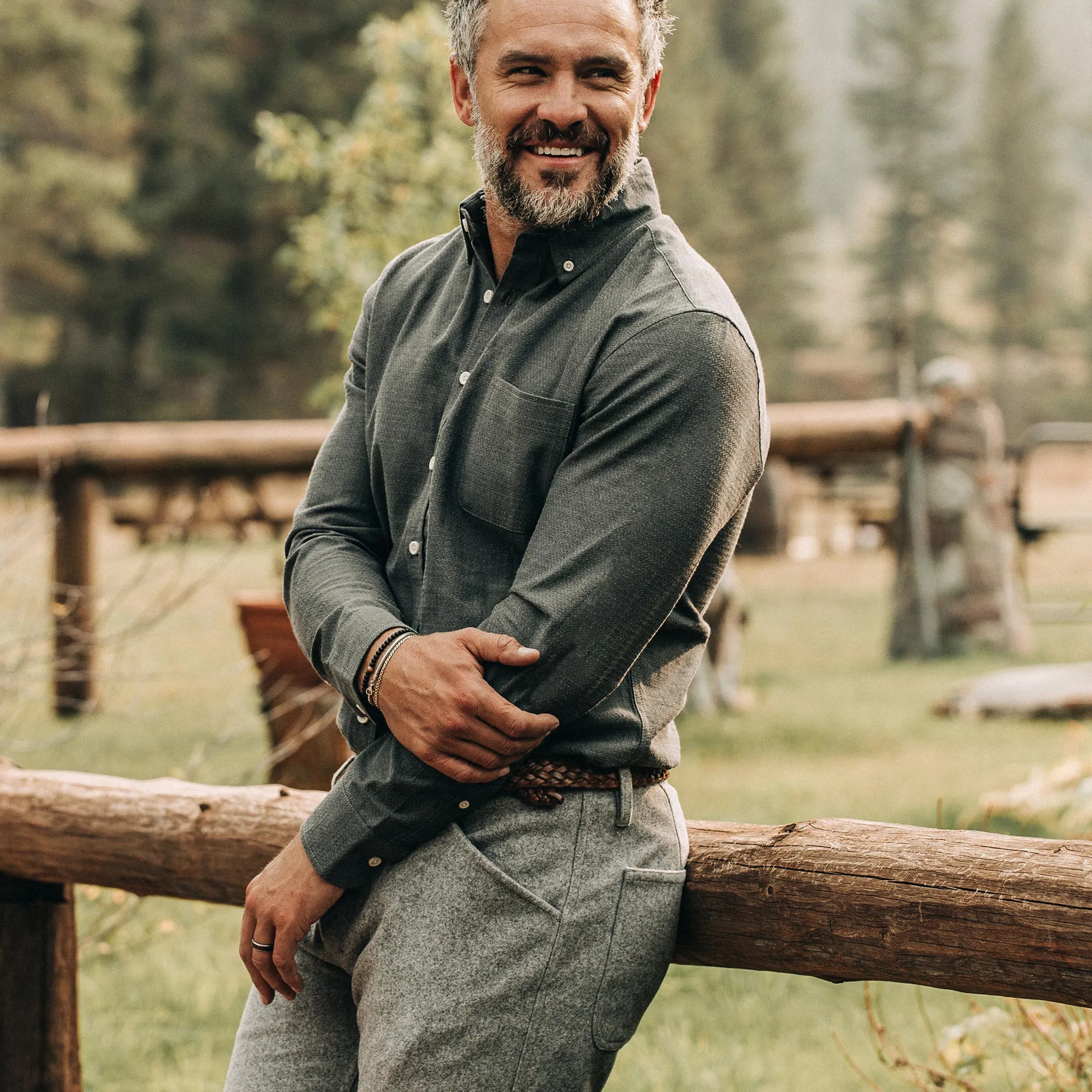 The Jack in Charcoal Crepe sold by Taylor Stitch product image thumbnail 5