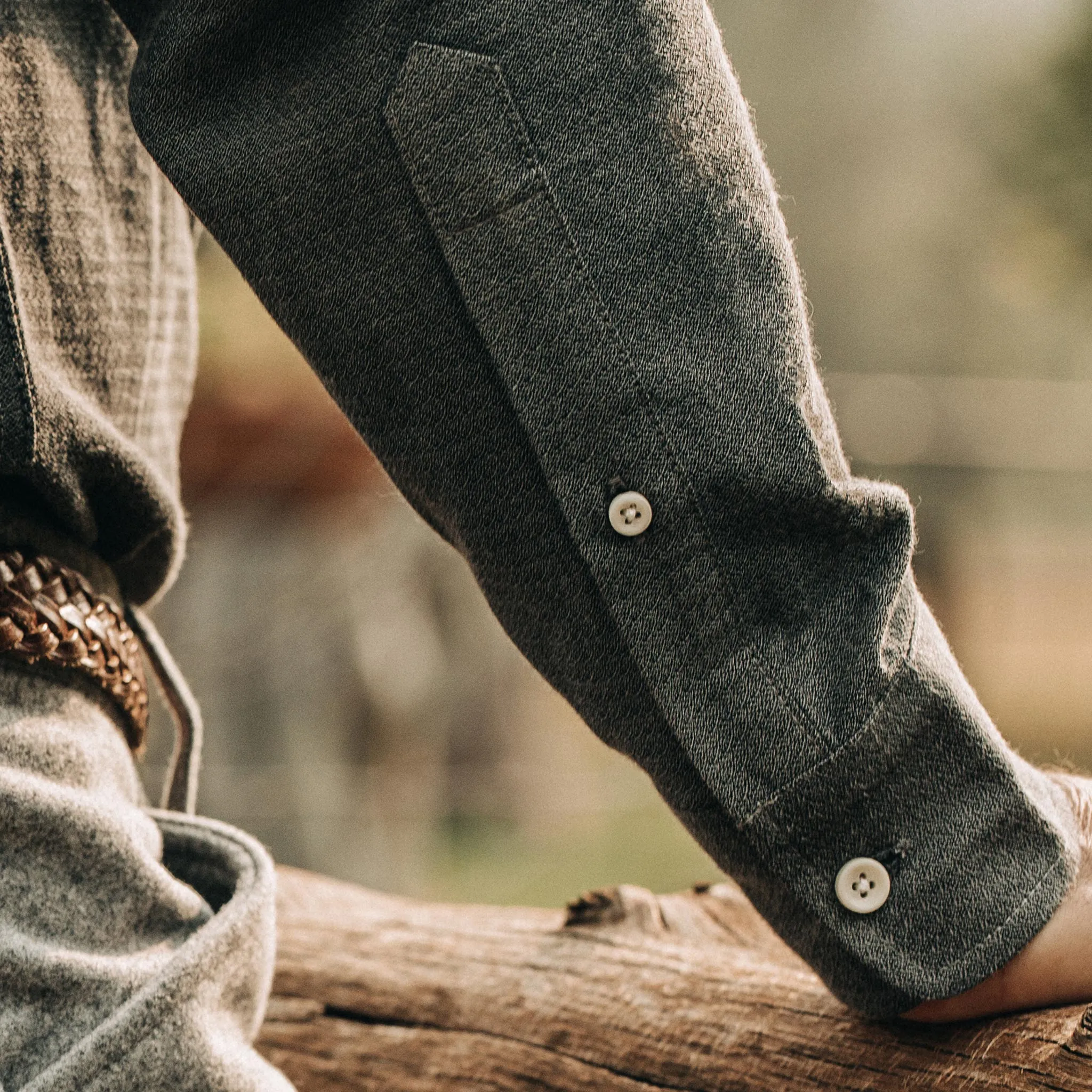 The Jack in Charcoal Crepe sold by Taylor Stitch product image thumbnail 4