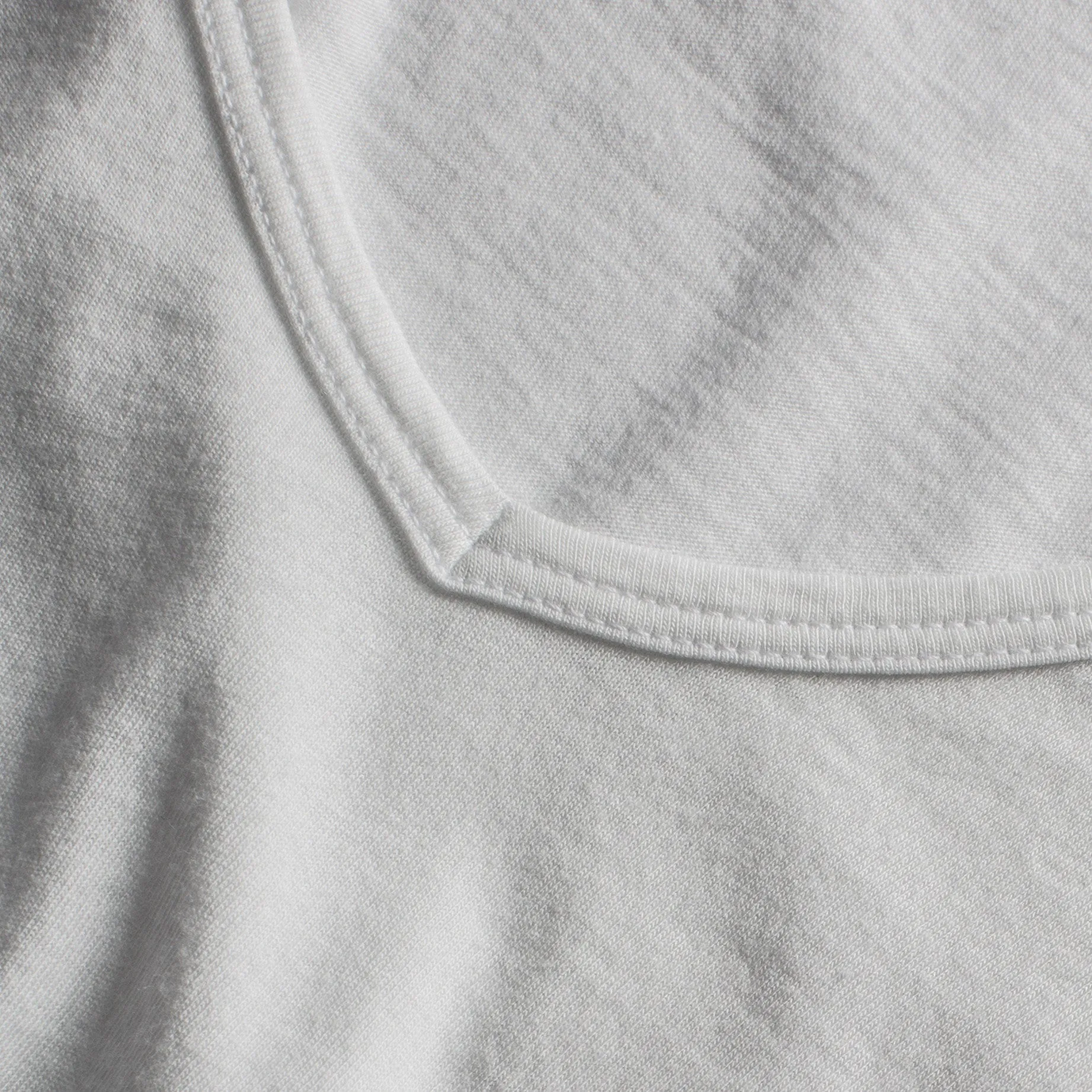 The Elle V-Neck Tee in Ivory sold by Taylor Stitch product image thumbnail 4