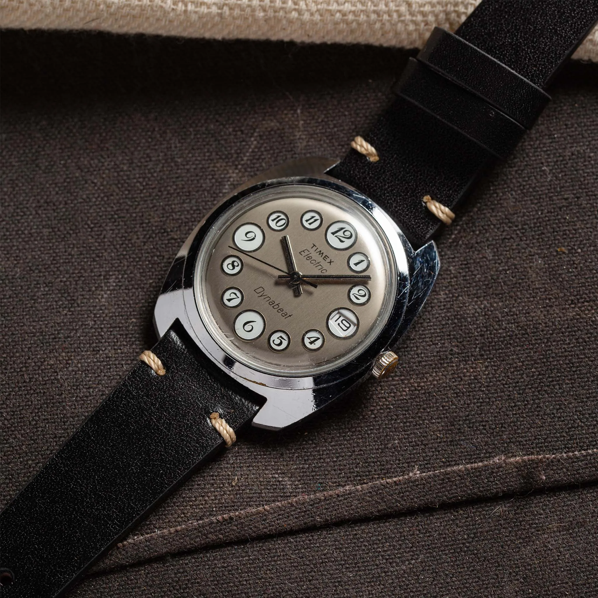 1975 Timex Electric Dynabeat "Rotary" sold by Taylor Stitch product image thumbnail 2