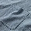 The Organic Cotton Tee in Washed Indigo sold by Taylor Stitch