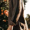 The Ojai Jacket in Espresso Hemp sold by Taylor Stitch