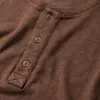 The Heavy Bag Henley in Fatigue Brown sold by Taylor Stitch