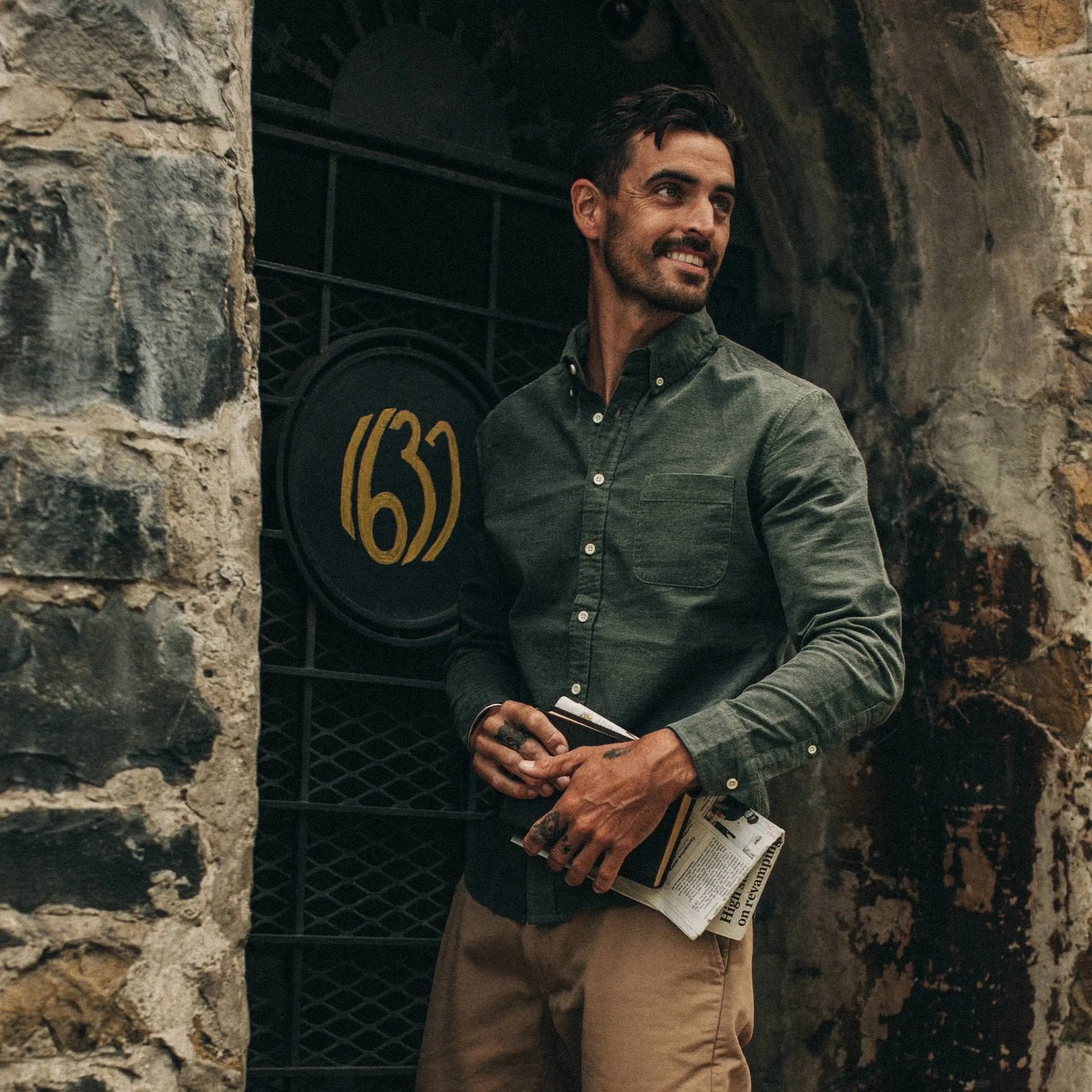 The Jack in Moss Cord sold by Taylor Stitch product image thumbnail 5