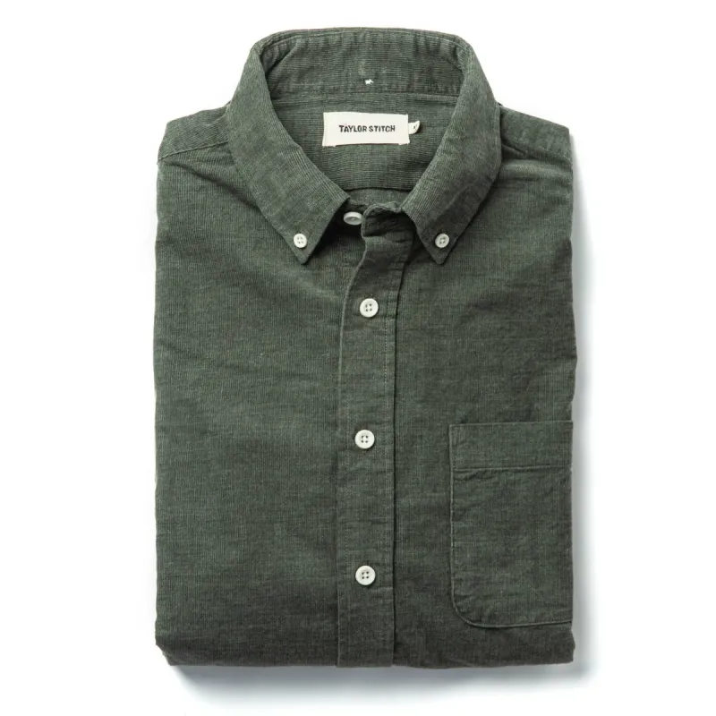 The Jack in Moss Cord sold by Taylor Stitch