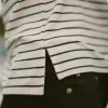 The Sausalito Tee in Forest Stripe Mercerized Merino sold by Taylor Stitch