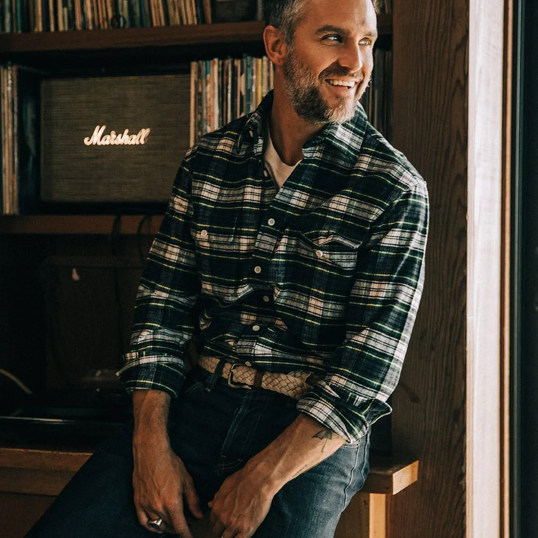 The Yosemite Shirt in Blue Tartan sold by Taylor Stitch product image thumbnail 2