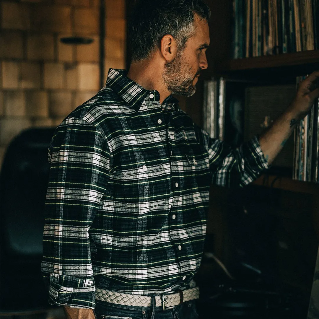 The Yosemite Shirt in Blue Tartan sold by Taylor Stitch product image thumbnail 4