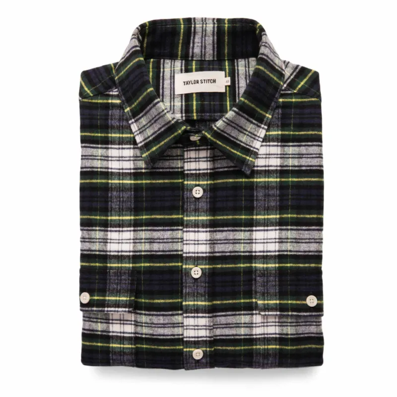The Yosemite Shirt in Blue Tartan sold by Taylor Stitch