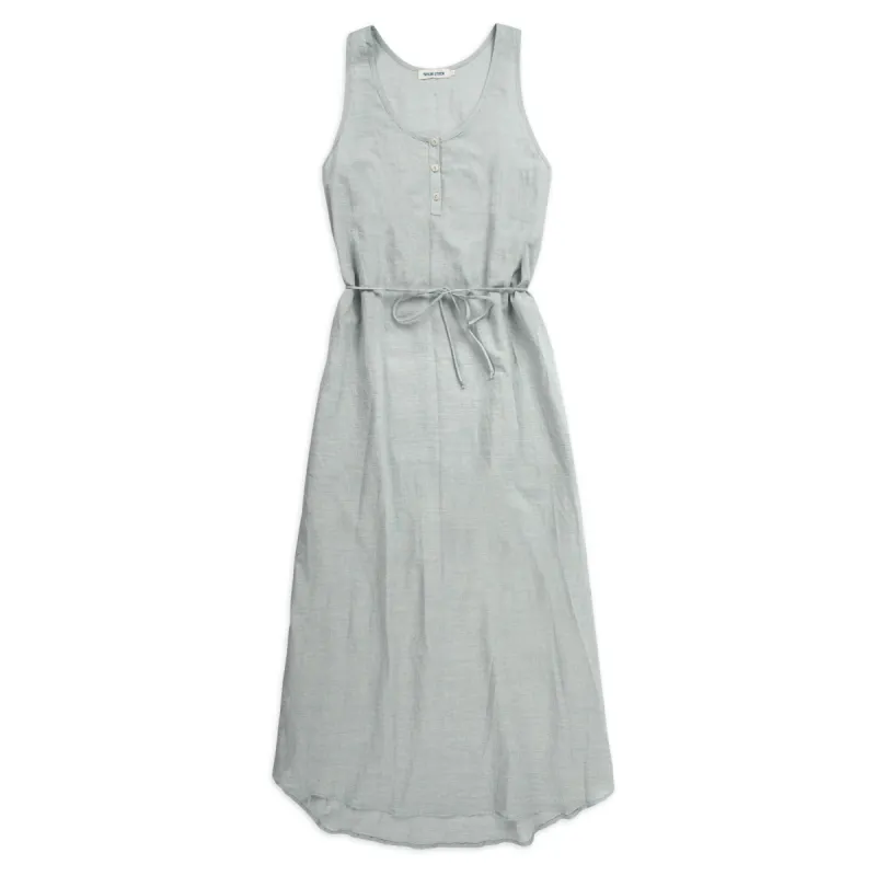 The Venice Dress in Seafoam Stripe sold by Taylor Stitch