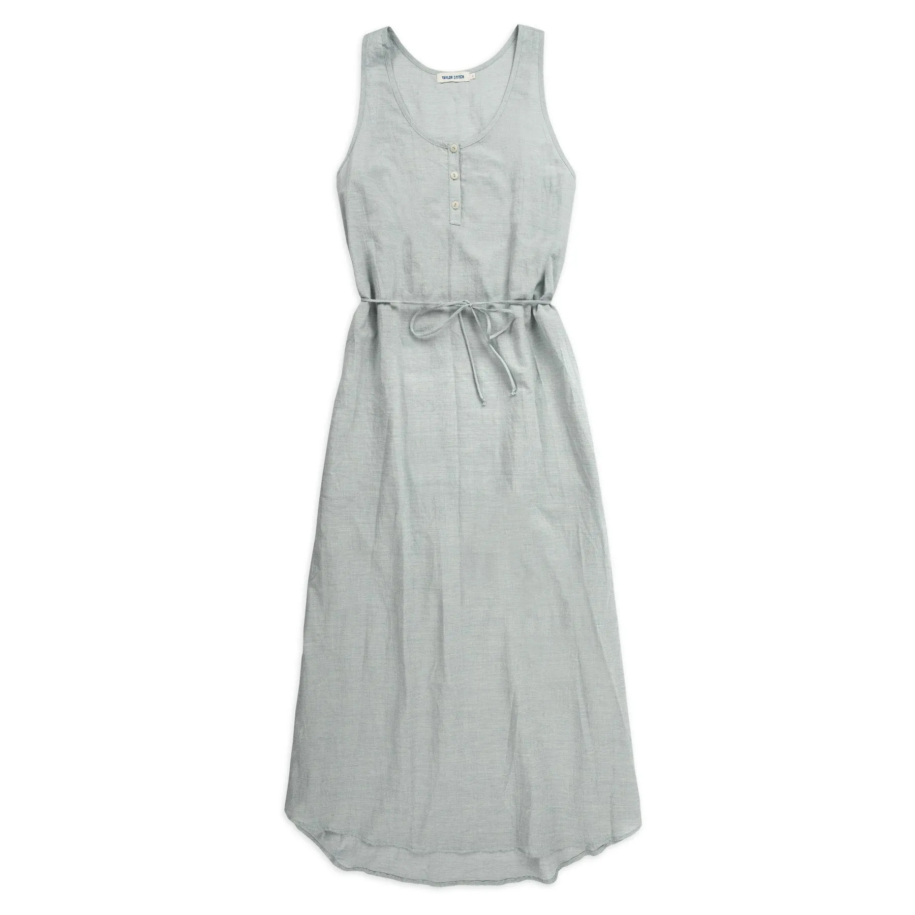 The Venice Dress in Seafoam Stripe sold by Taylor Stitch