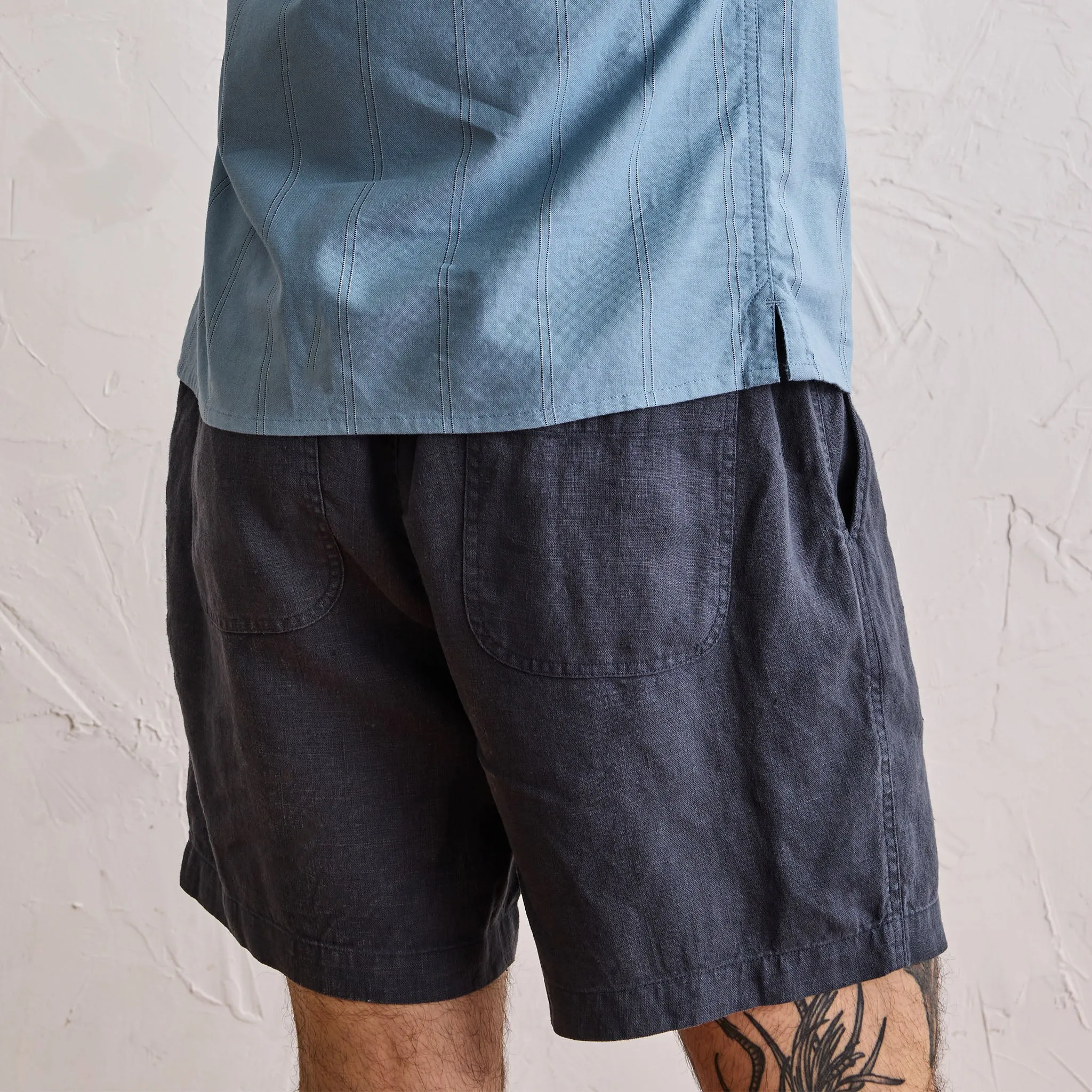 The Apres Short in Marine Hemp sold by Taylor Stitch product image thumbnail 4